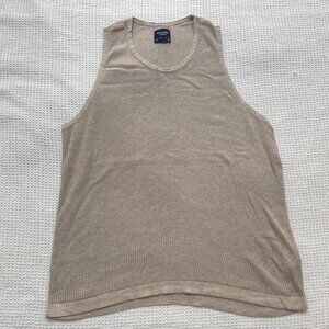 Abercrombie & Fitch Crochet-Style Knit Tank XL Tall